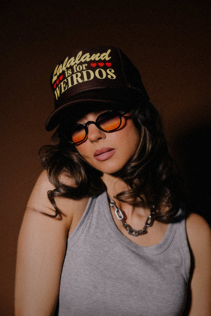 Lalaland Is For Weirdos Trucker Hat - Dressed in Lala