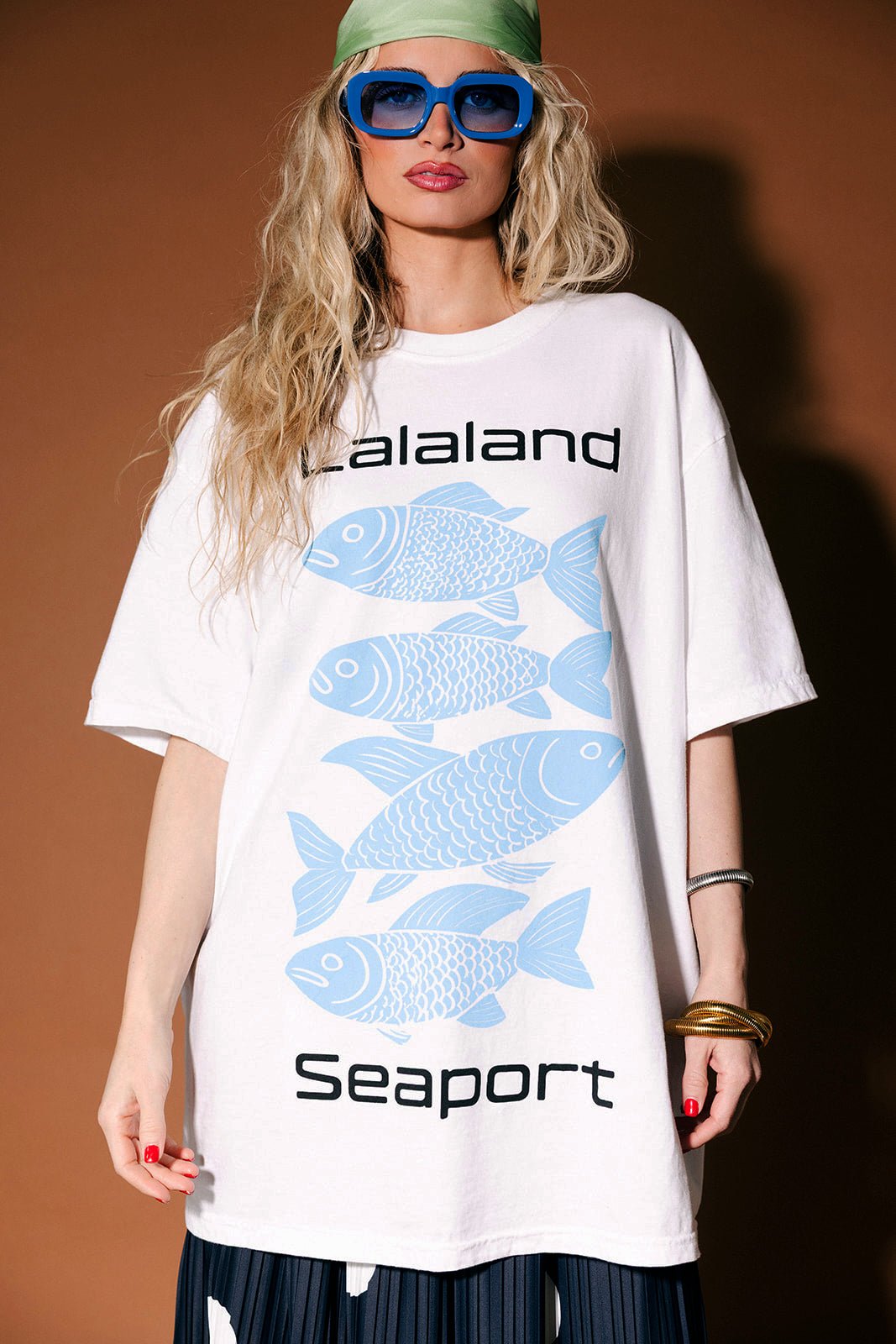 Lalaland Seaport Oversized Tee - Dressed in Lala