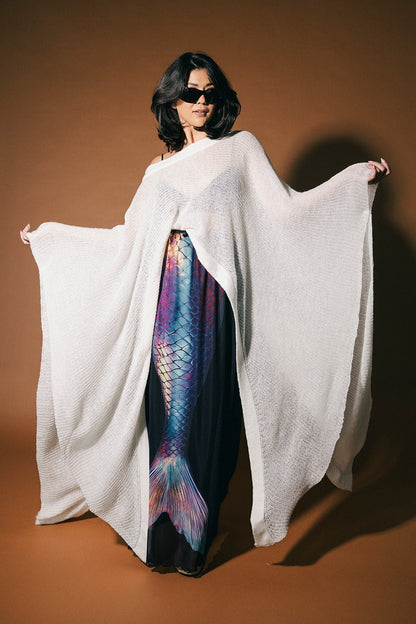 Let's Play Mermaids Mesh Maxi Skirt - Dressed in Lala