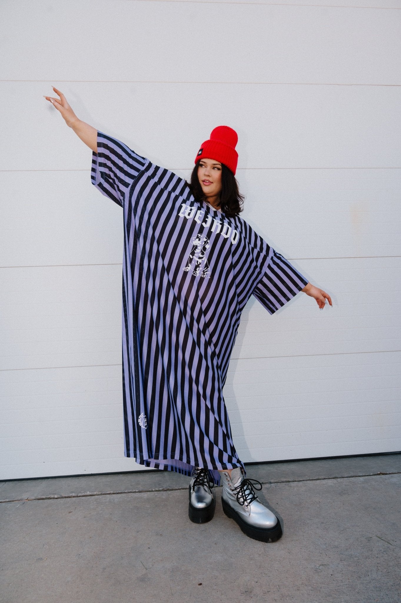 Long Live Weirdos Jersey Dress S/M