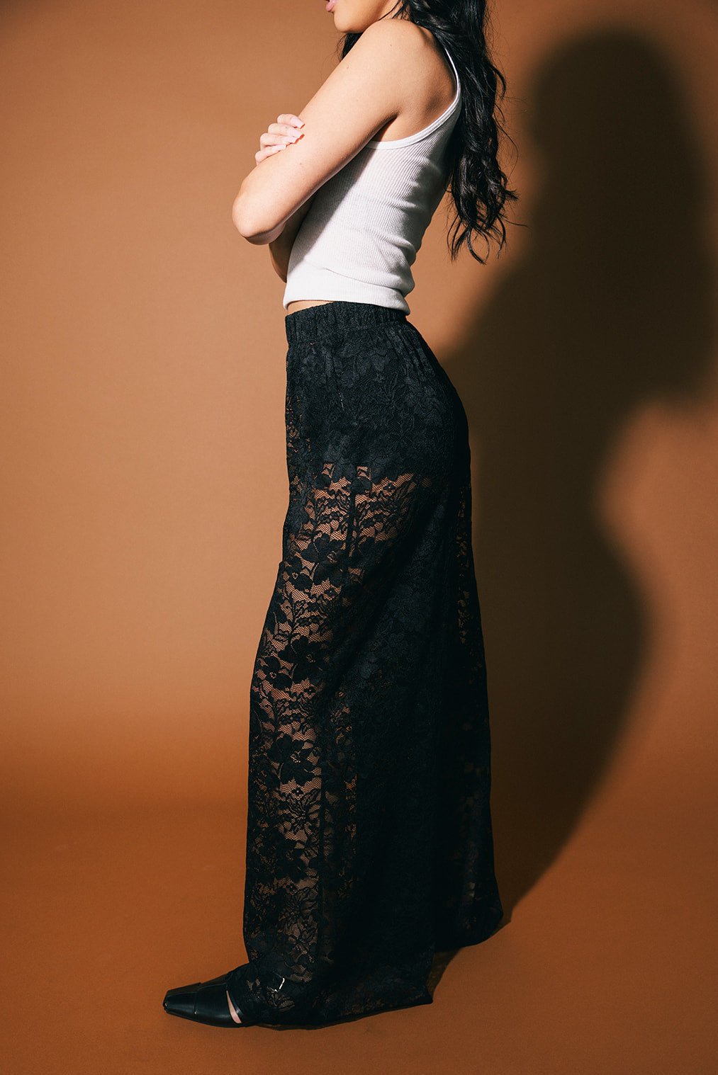 Love Hangover Wide Leg Lace Pants - Dressed in Lala