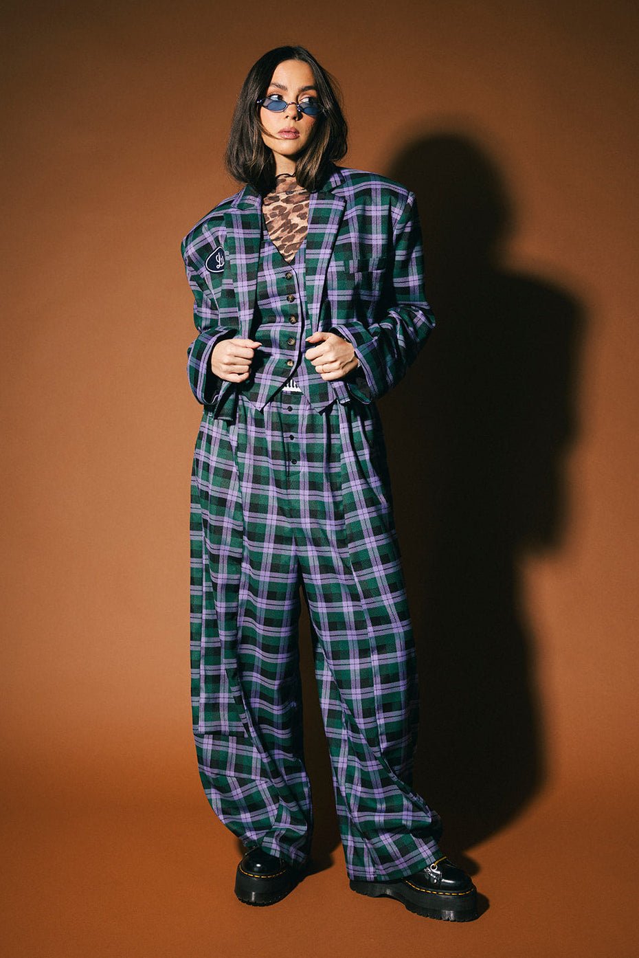 Love Letter Barrel Leg Trouser Pants - Dressed in Lala