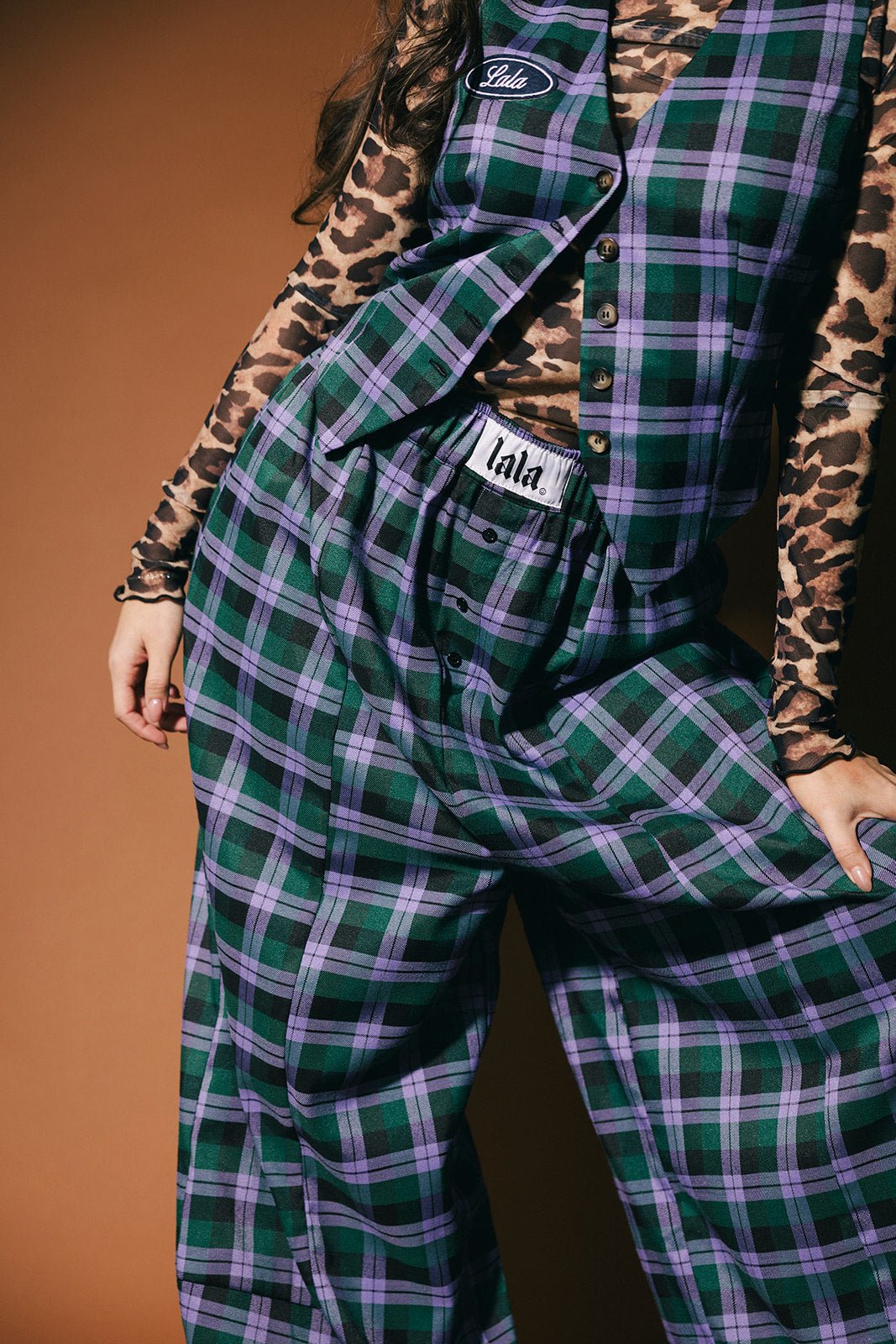 Love Letter Barrel Leg Trouser Pants - Dressed in Lala