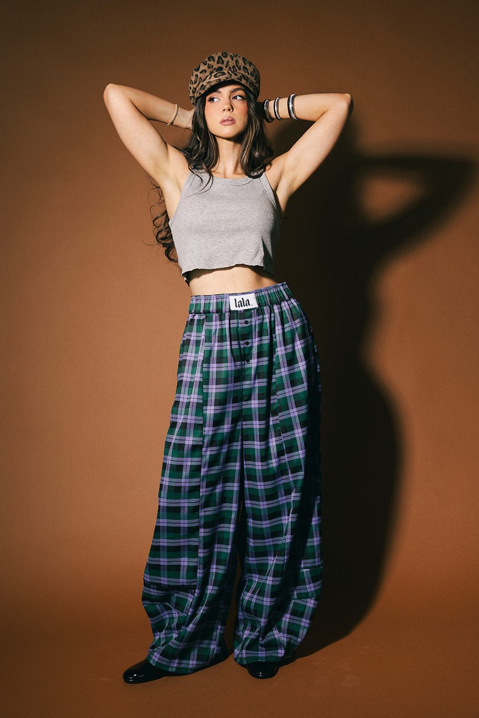 Love Letter Barrel Leg Trouser Pants - Dressed in Lala