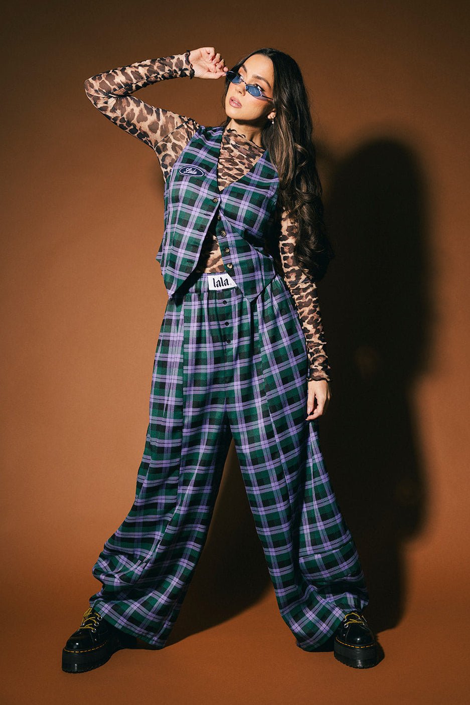 Love Letter Barrel Leg Trouser Pants - Dressed in Lala