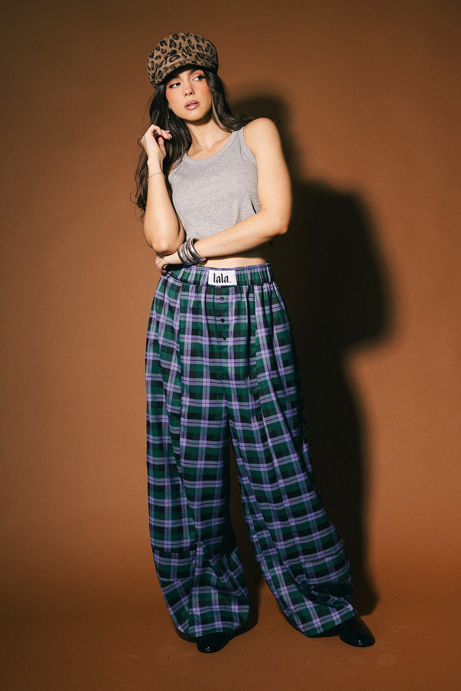 Love Letter Barrel Leg Trouser Pants - Dressed in Lala