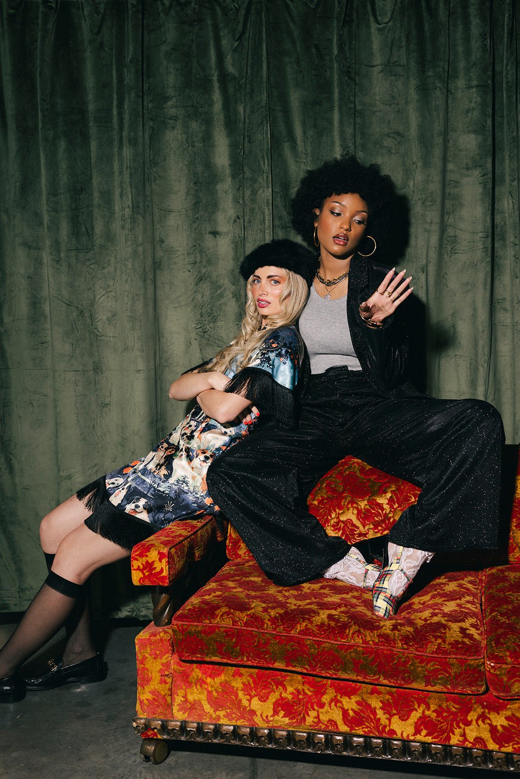 Loyalty Fringe Mini Dress - Dressed in Lala