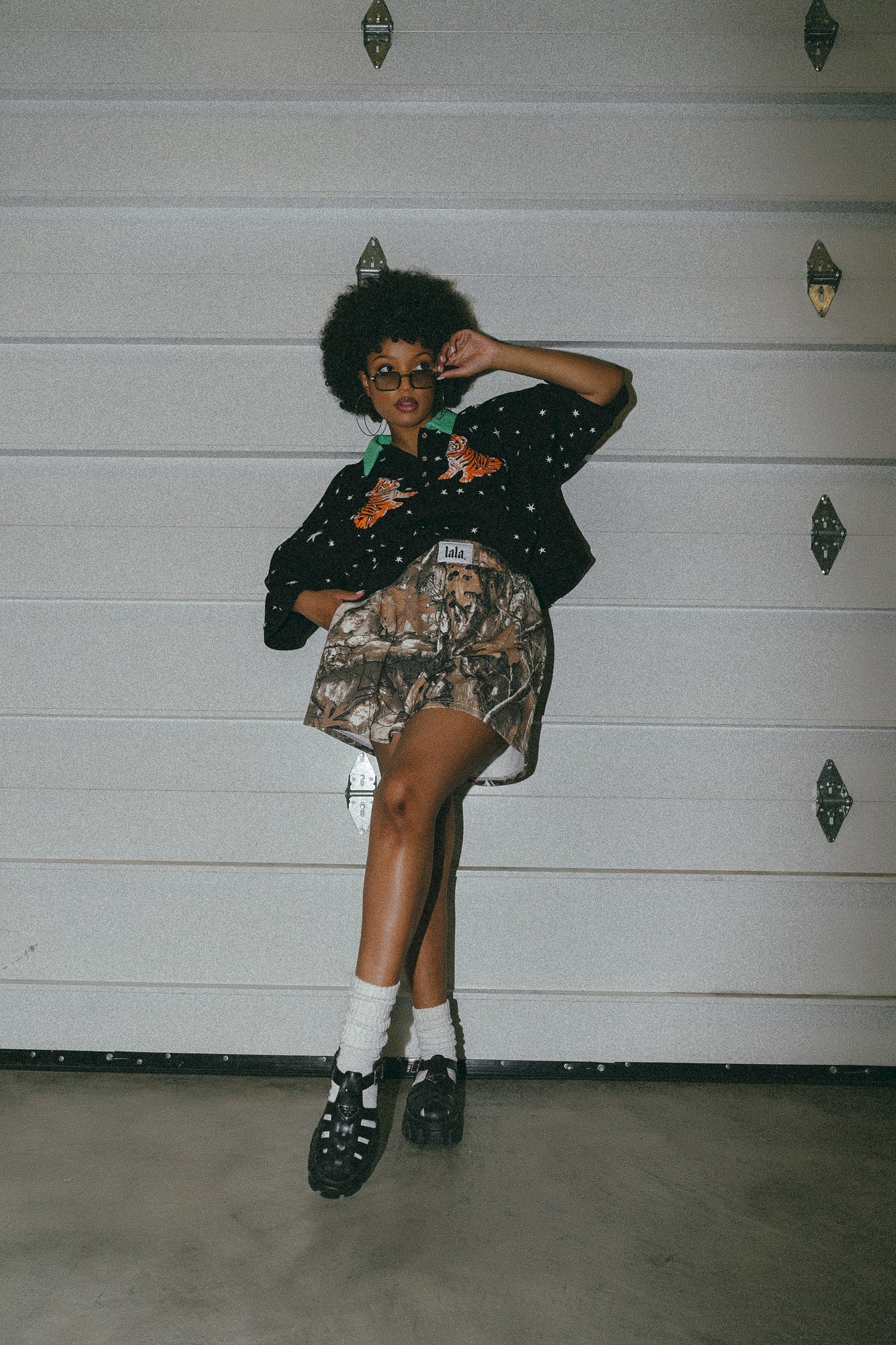 Made of Stardust Cropped Polo - Dressed in Lala