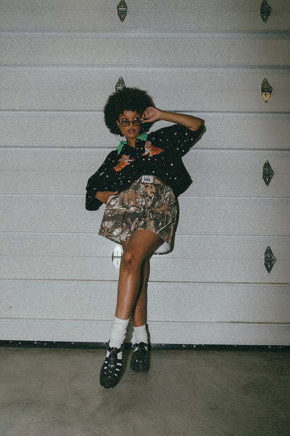 Made of Stardust Cropped Polo - Dressed in Lala