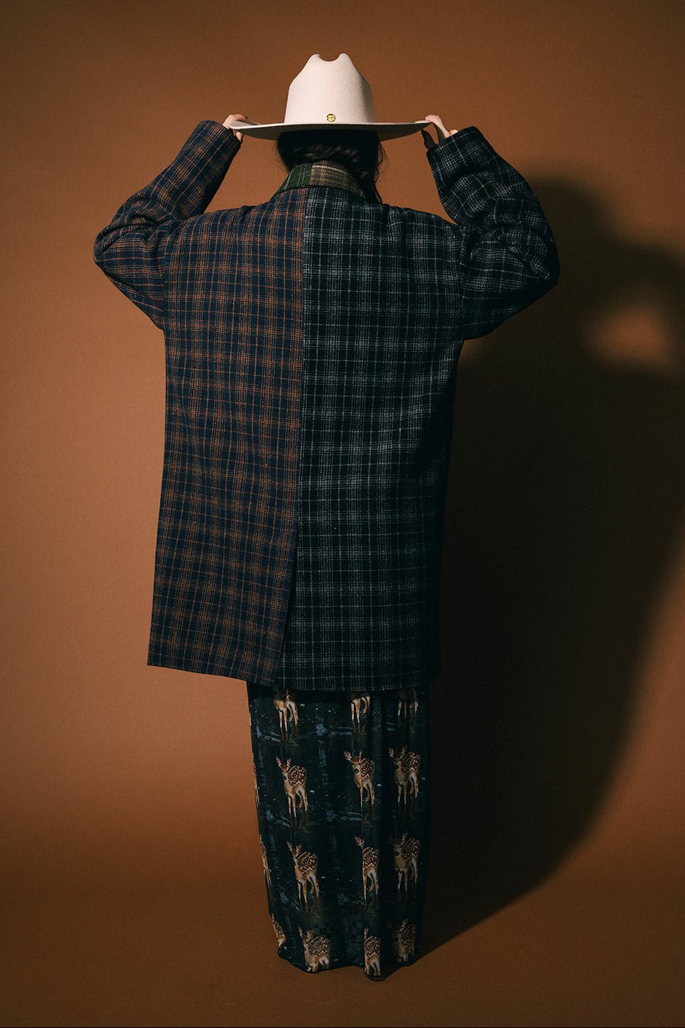 Mercury Retrograde Patchwork Plaid Coat - Dressed in Lala