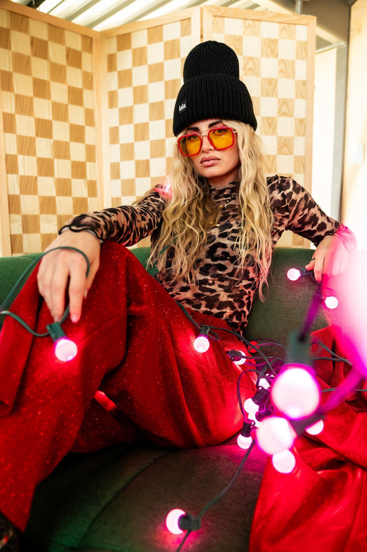 Mesh Top in Leopard Lady - Dressed in Lala