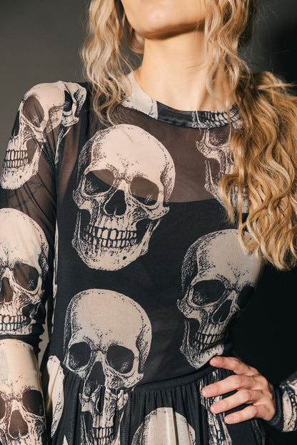 More You Mesh Maxi Dress in Bad To The Bone - Dressed in Lala