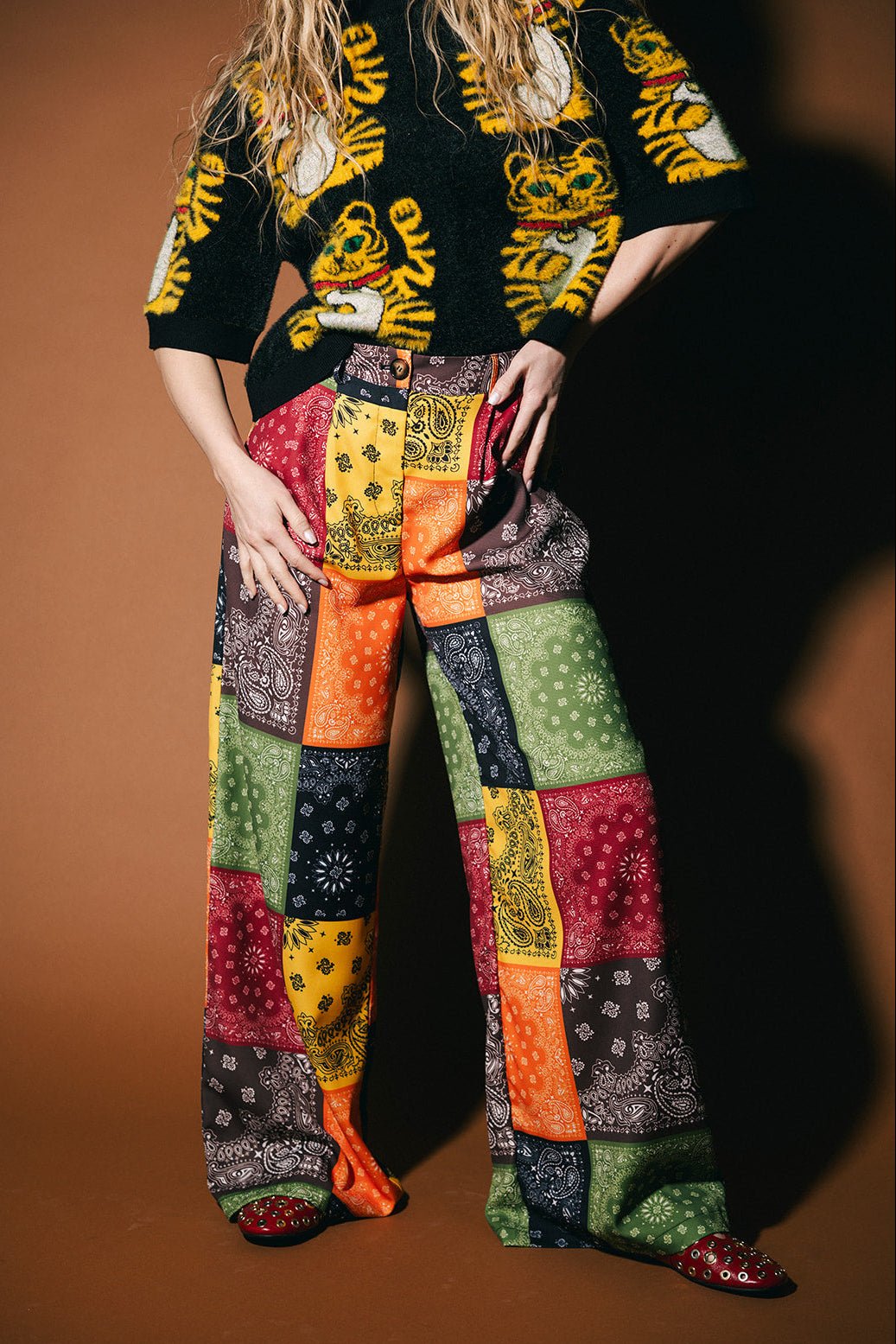 Never Taking These Off Trousers in Bandana Baby - Dressed in Lala