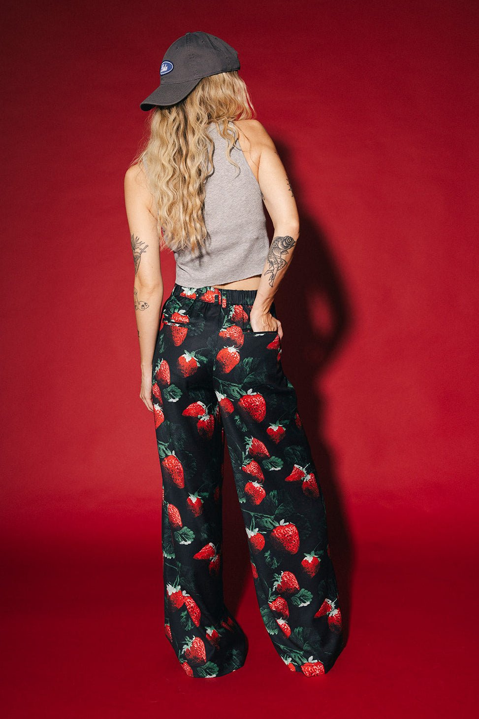 Never Taking These Off Trousers in Berry Bad - Dressed in Lala