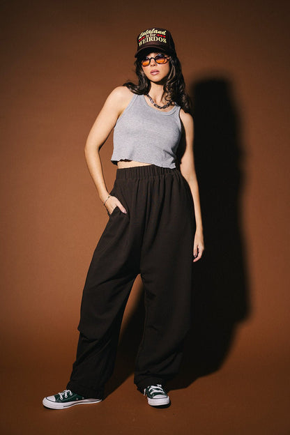 No Saint Checkered Harem Pants - Dressed in Lala