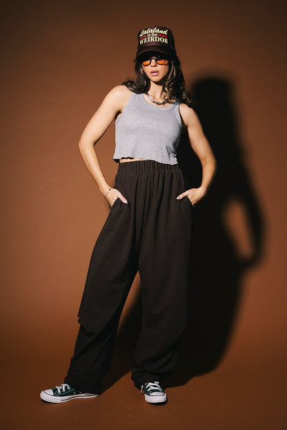 No Saint Checkered Harem Pants - Dressed in Lala