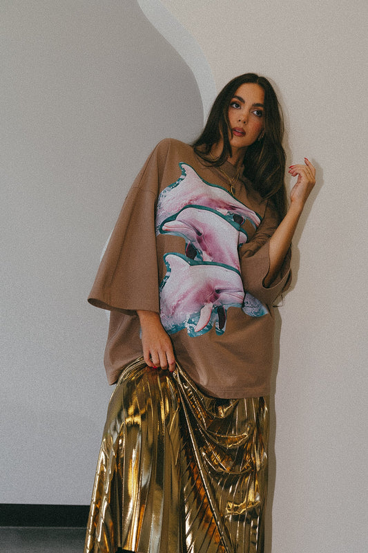 Normal Gets You Nowhere Heavyweight Cotton Dream Tee - Dressed in Lala