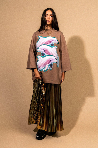 Normal Gets You Nowhere Heavyweight Cotton Dream Tee - Dressed in Lala