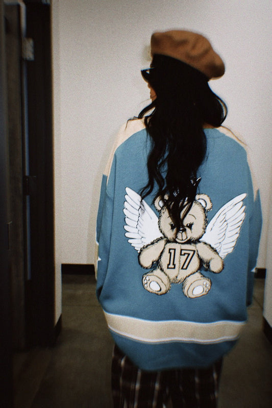 Not Your Drama Queen Waffle Knit Hockey Jersey - Dressed in Lala