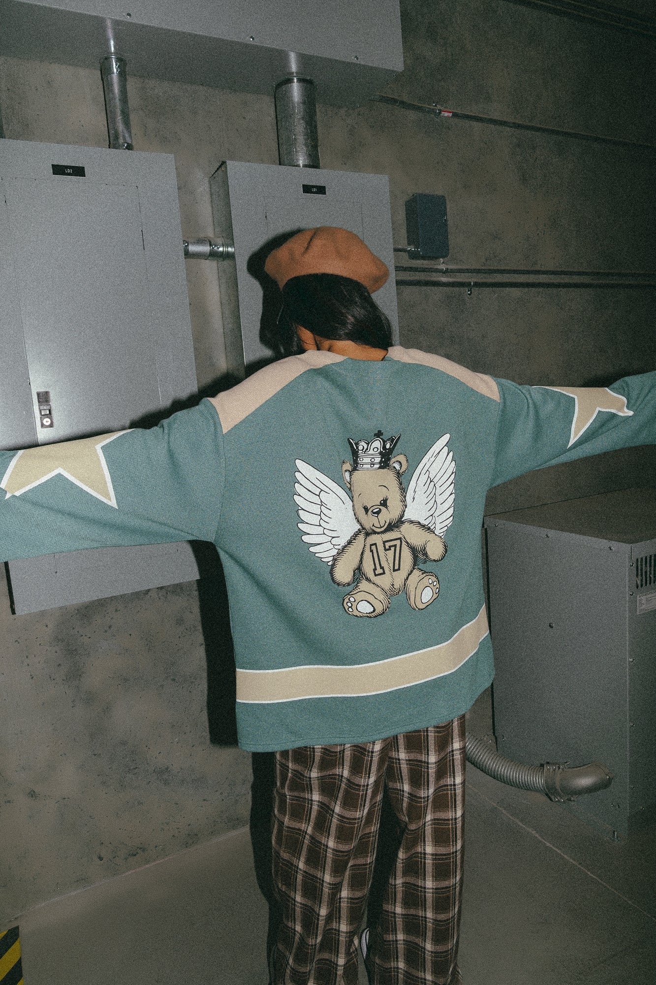 Not Your Drama Queen Waffle Knit Hockey Jersey - Dressed in Lala