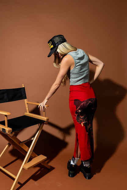 Not Your Emotional Support Panther Mesh Skirt - Dressed in Lala