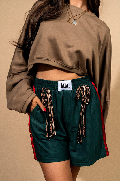 Off Duty & Unbothered Track Shorts - Dressed in Lala