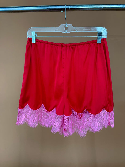 Out Of This World Satin Bloomers in Red + Pink - Dressed in Lala