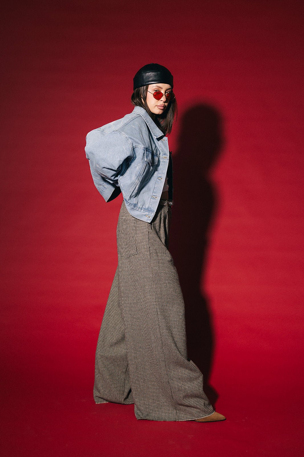 Prep School Dropout Ultra Wide Leg Trousers - Dressed in Lala