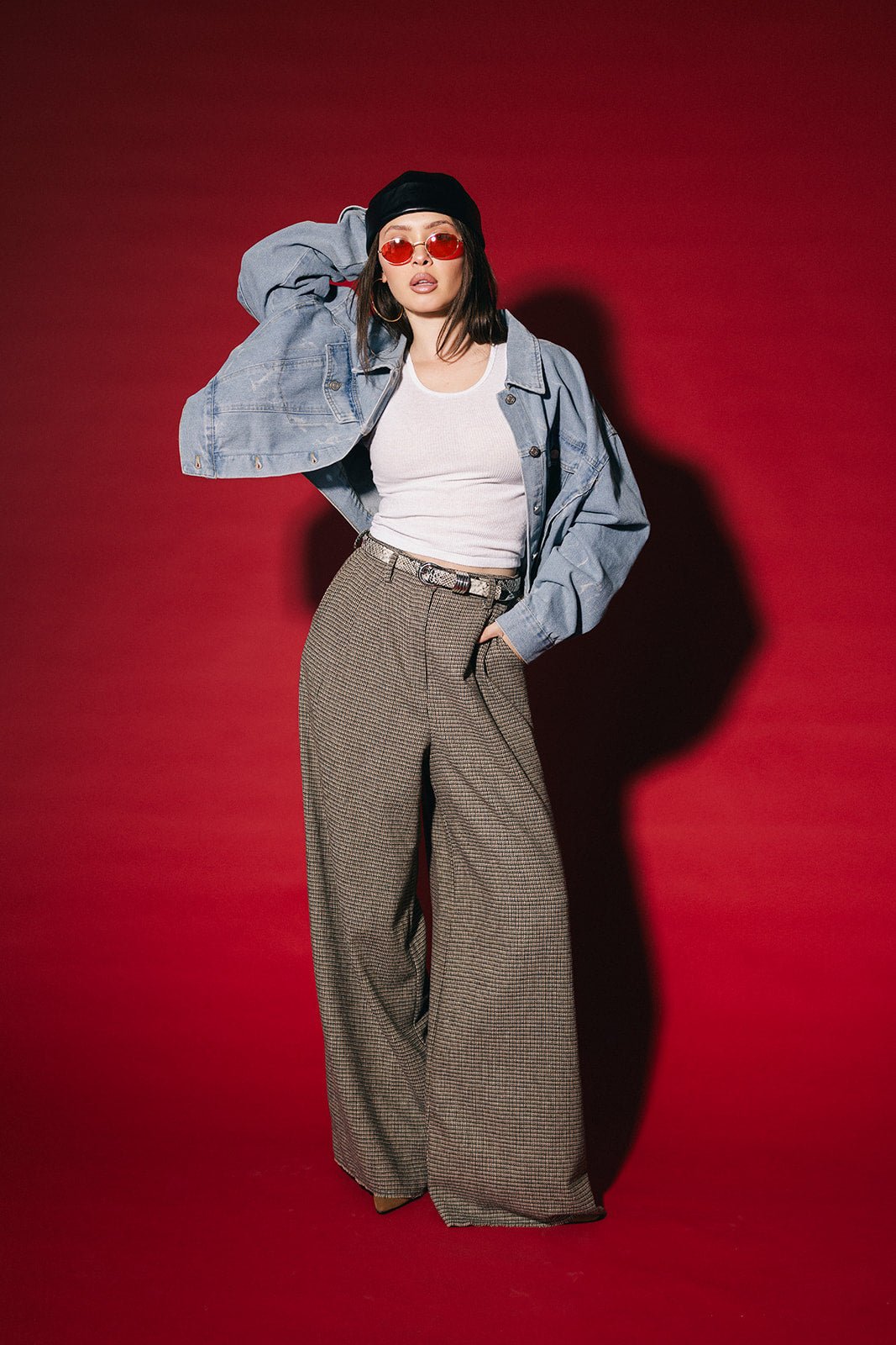 Prep School Dropout Ultra Wide Leg Trousers - Dressed in Lala
