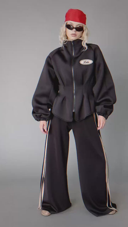 Lala Design Studios Scuba Track Jacket