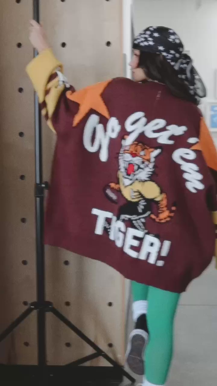 Go Get Em Tiger Varsity Cardigan – Dressed in Lala