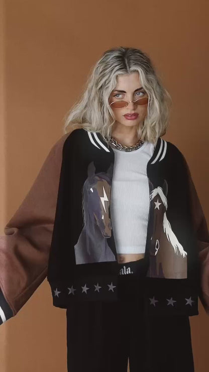 Can’t Keep Me Down Cropped Kimono Bomber