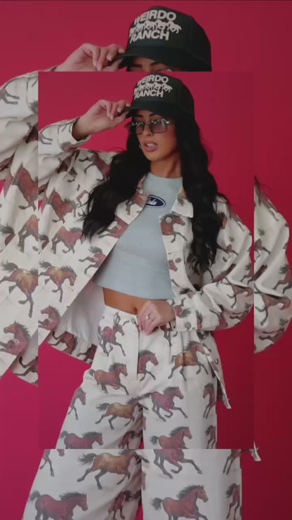 Lonely Pony Club Oversized Denim Jacket