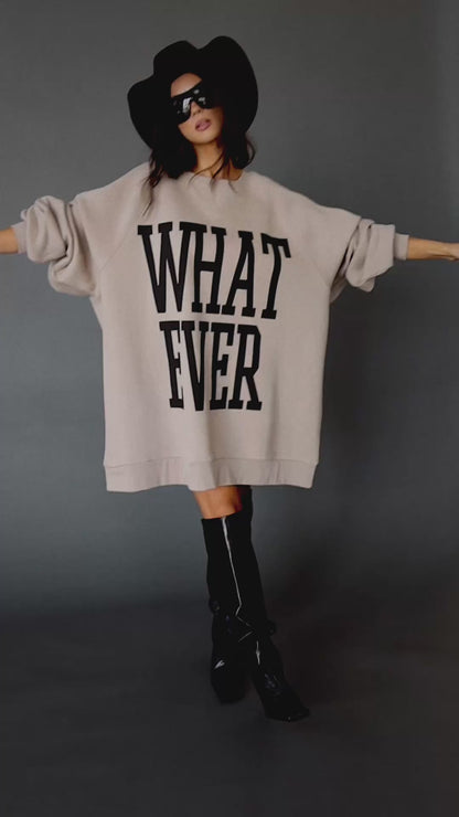 Whatever Ultra Mega Oversized Pullover