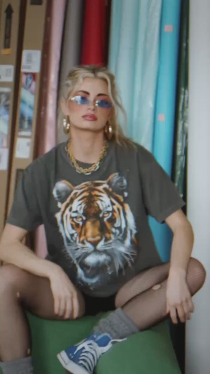 She's Feral Boxy Tee *RESTOCKED*