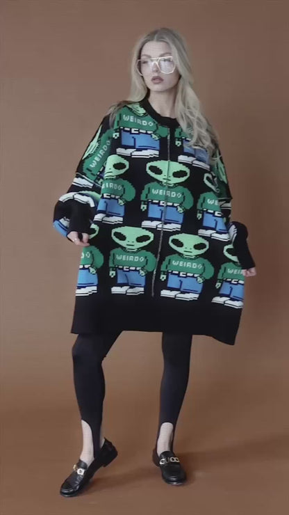 Mr Weirdo Oversized Sweater
