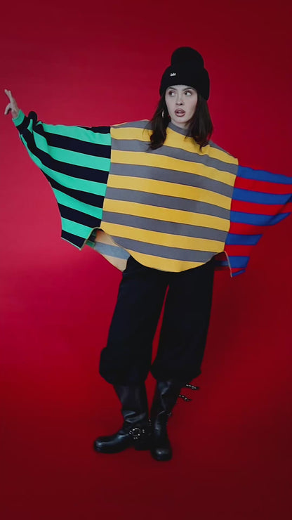 Your Mom Goes To College Oversized Chopped Sweatshirt
