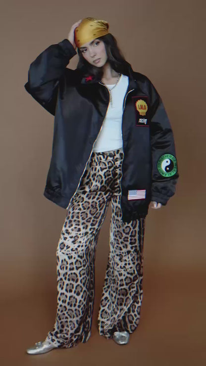 Baddest To Ever Do It Oversized Racing Jacket