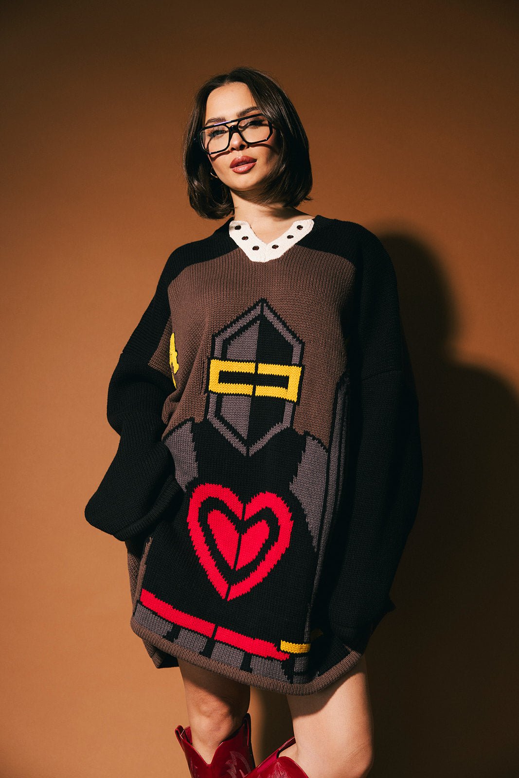 Protect Your Energy Oversized Knit - Dressed in Lala