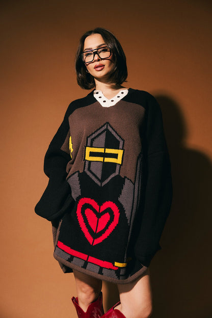 Protect Your Energy Oversized Knit - Dressed in Lala