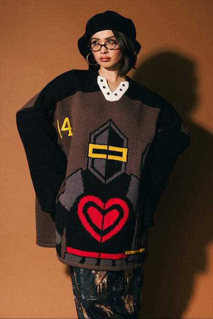 Protect Your Energy Oversized Knit - Dressed in Lala