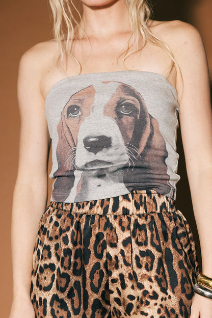 Puppy Dog Eyes Tube Top *PREORDER SHIPS 6/9* - Dressed in Lala