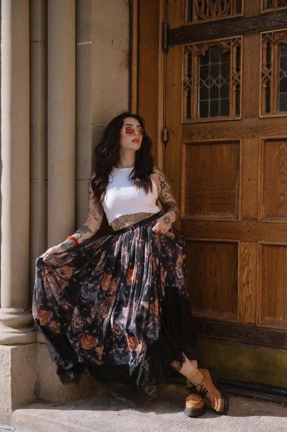 Purr Mesh Maxi Skirt - Dressed in Lala