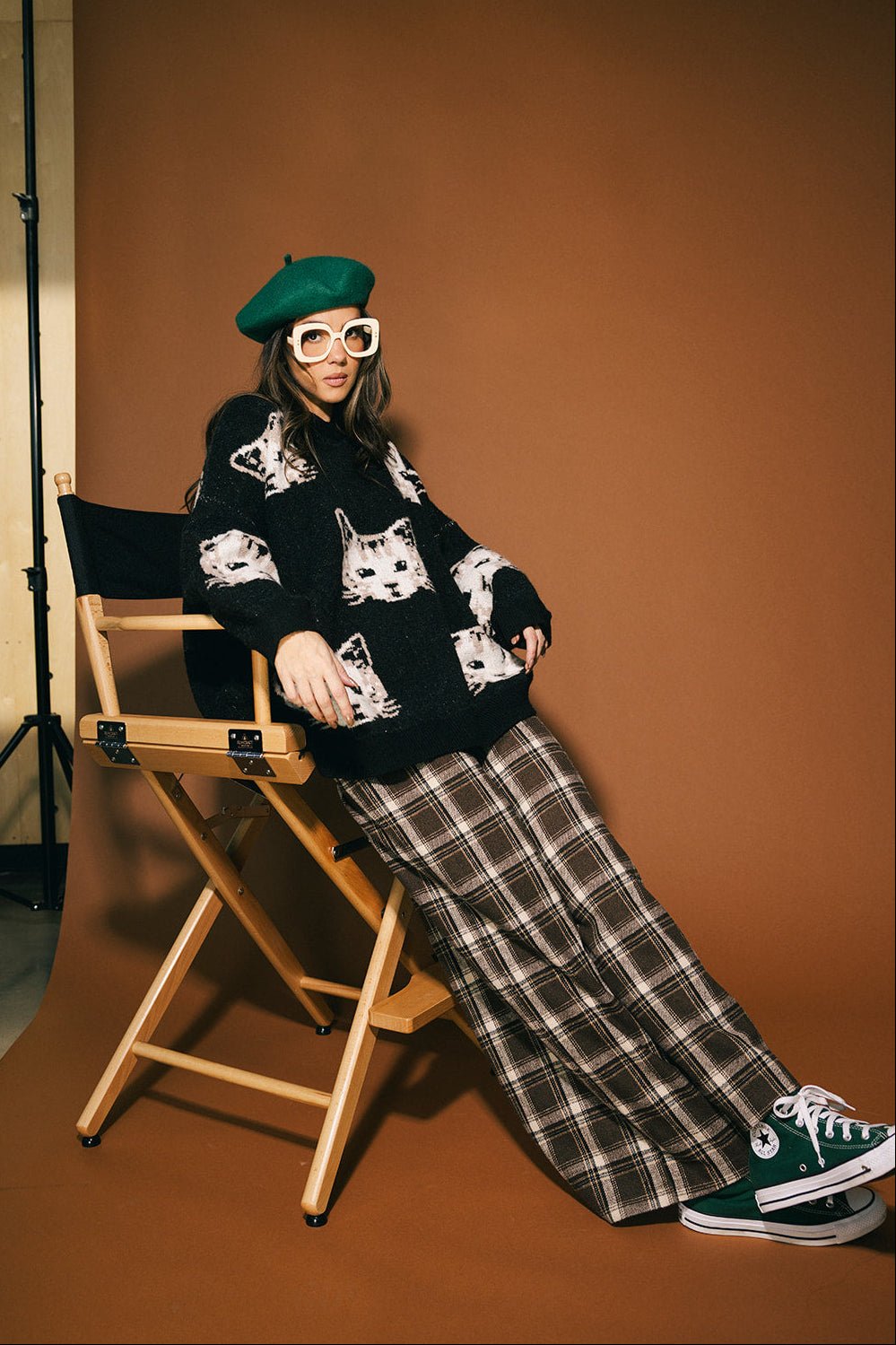 Pussy (Cat) Power Oversized Knit - Dressed in Lala