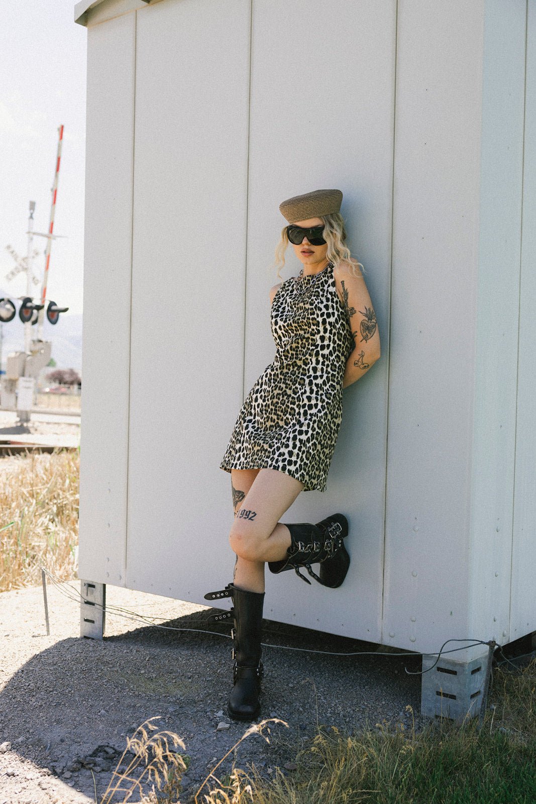 Put a Spell on You Linen Blend Mini Dress - Dressed in Lala