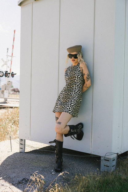 Put a Spell on You Linen Blend Mini Dress - Dressed in Lala