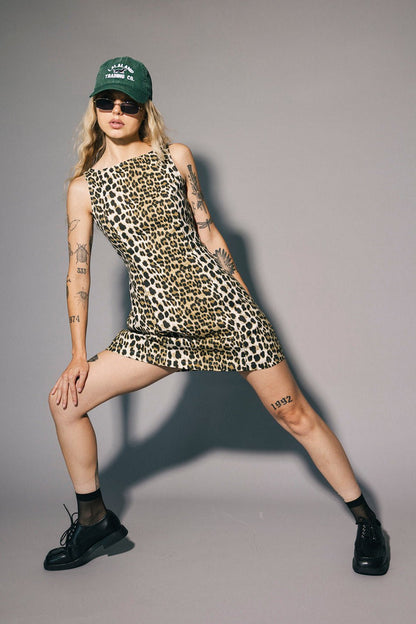 Put a Spell on You Linen Blend Mini Dress - Dressed in Lala