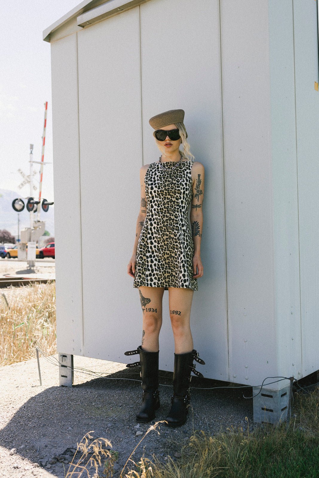 Put a Spell on You Linen Blend Mini Dress - Dressed in Lala