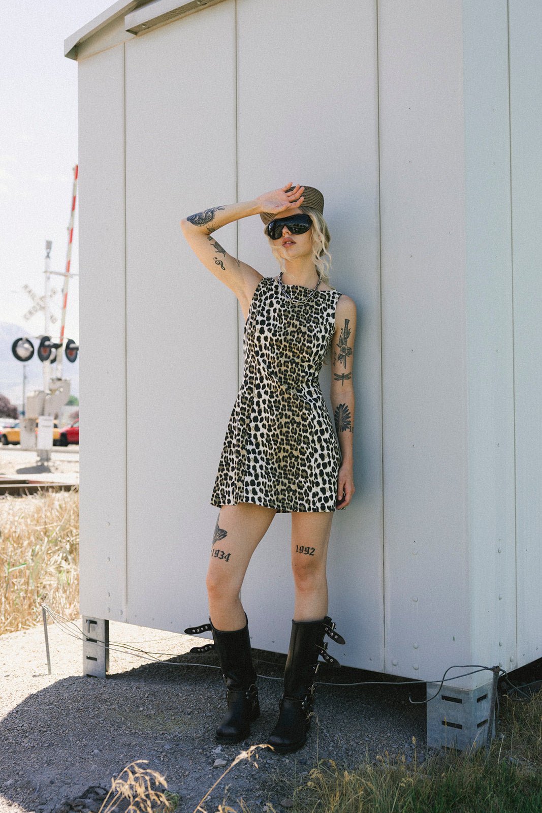 Put a Spell on You Linen Blend Mini Dress - Dressed in Lala