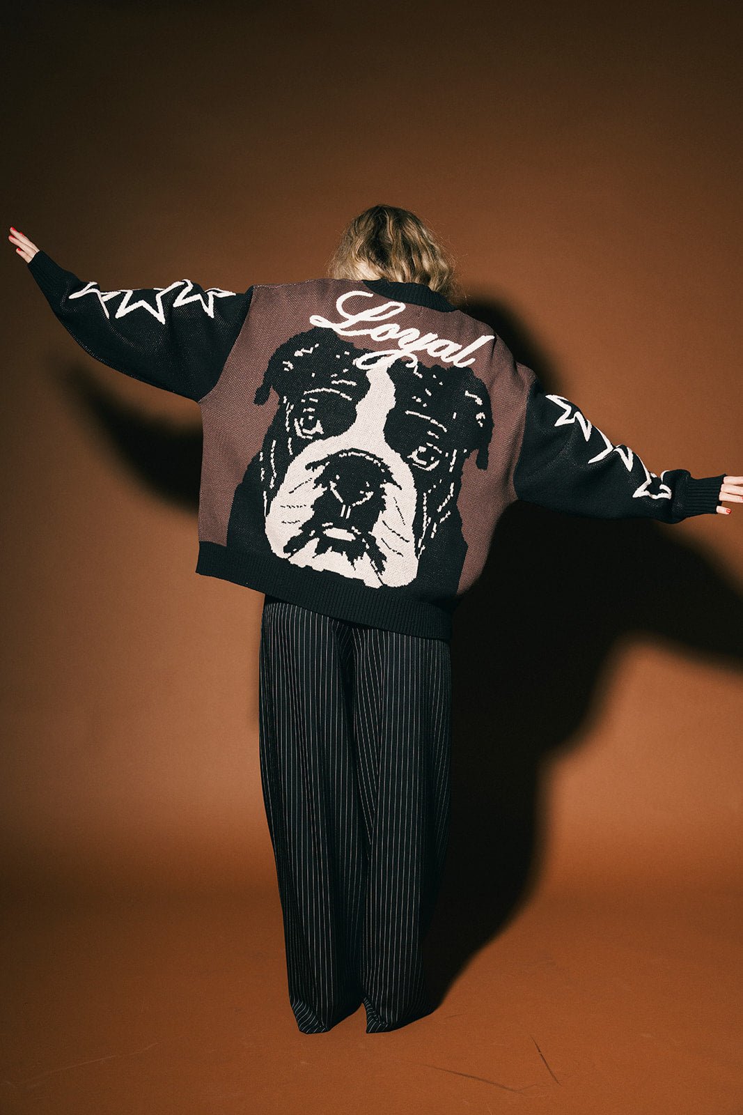 Ride or Die Knit Bomber Jacket - Dressed in Lala